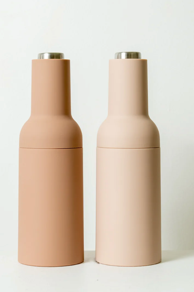 Sage and Cooper Electronic Salt and Pepper Mill Set - Blush/Beige