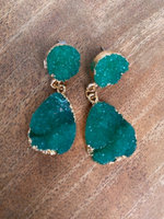 St Tropez Earrings - Emerald