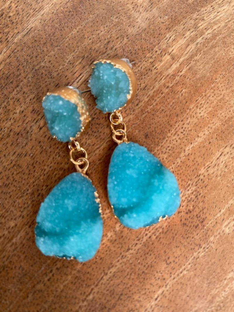 St Tropez Earrings - Turquoise
