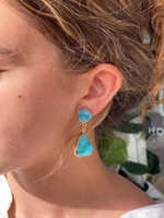 St Tropez Earrings - Turquoise