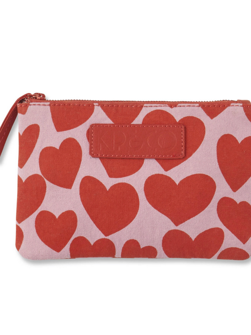 Big Hearted Cosmetic Purse