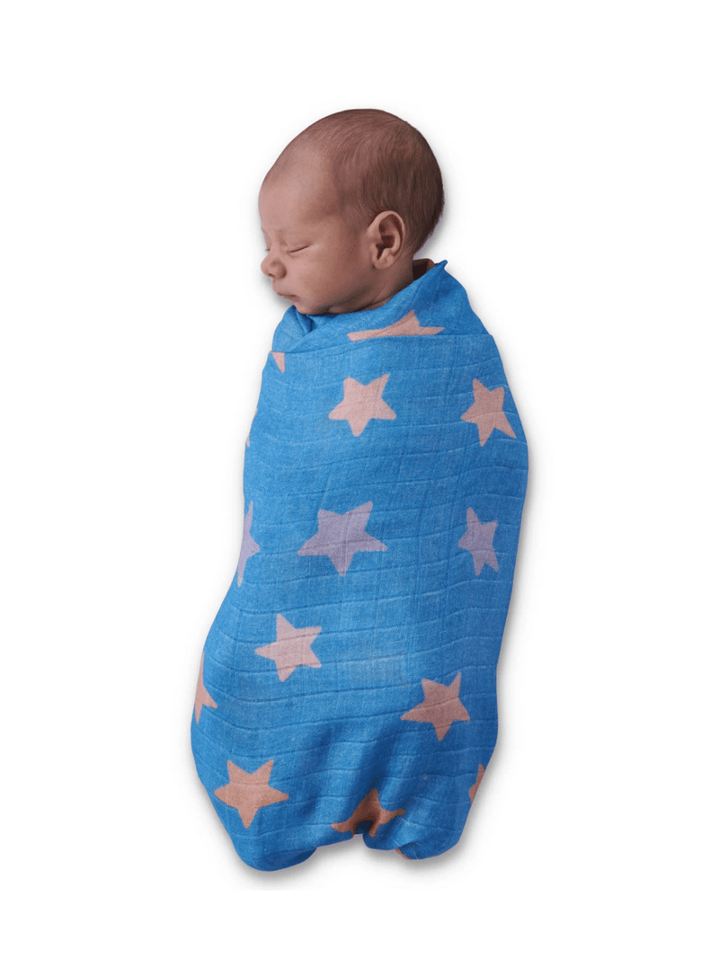 Stars in their Eyes Bamboo Swaddle